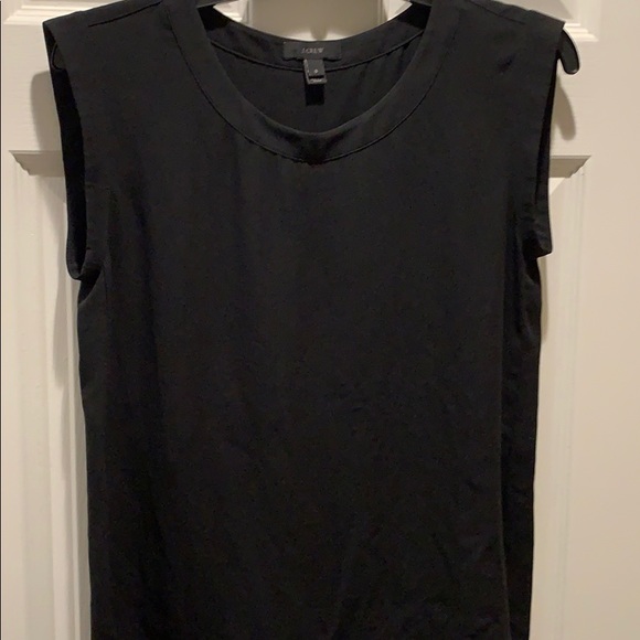 J. Crew Tops - Black J Crew cap sleeve top